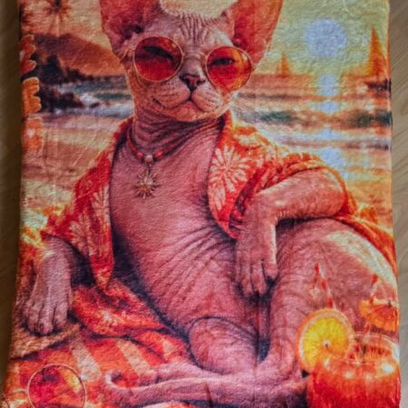 Tapis sphynx cool orange