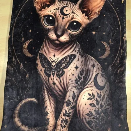 Mega TAPIS sphynx dark